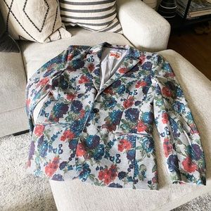 EDGE Floral Blazer